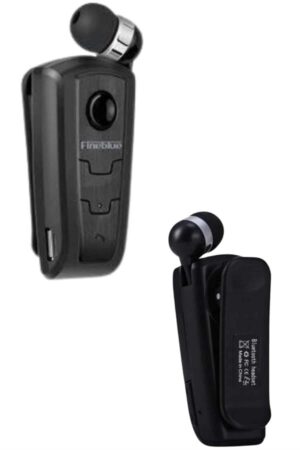 Mikrofonlu Makaralı Bluetooth Kulakiçi Kulaklık Android ve İOS Uyumlu