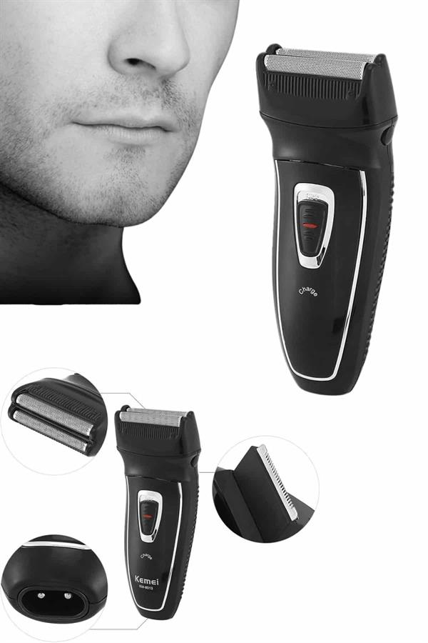 Tıraş Makinesi Erkeklere Özel Profesyonel Yüz Tıraşına Uygun - Görsel 4