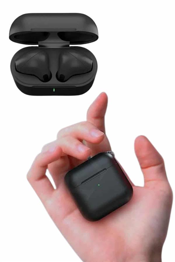 En Çok Tercih Edilen Bluetooth Kulaklık Mikrofonlu Silikonsuz Dokunmatik Kontrol - Görsel 4