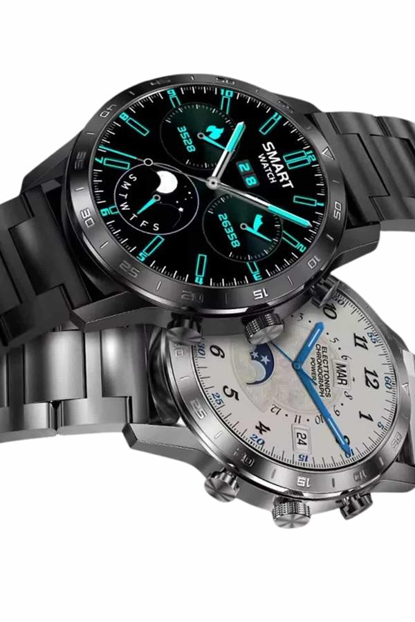 Çağrı Cevaplama Sesli Asistan Çoklu Dil Desteği 5.0 Bluetooth Akıllı Saat - Görsel 4