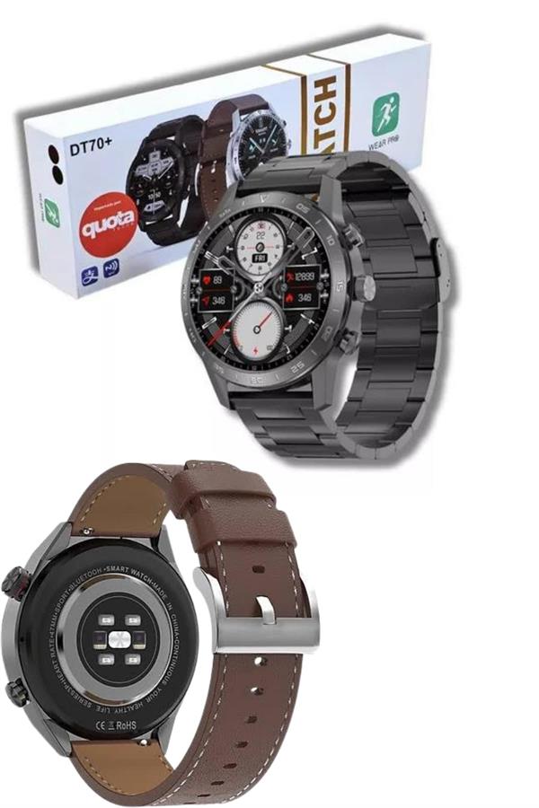 Çağrı Cevaplama Sesli Asistan Çoklu Dil Desteği 5.0 Bluetooth Akıllı Saat - Görsel 5