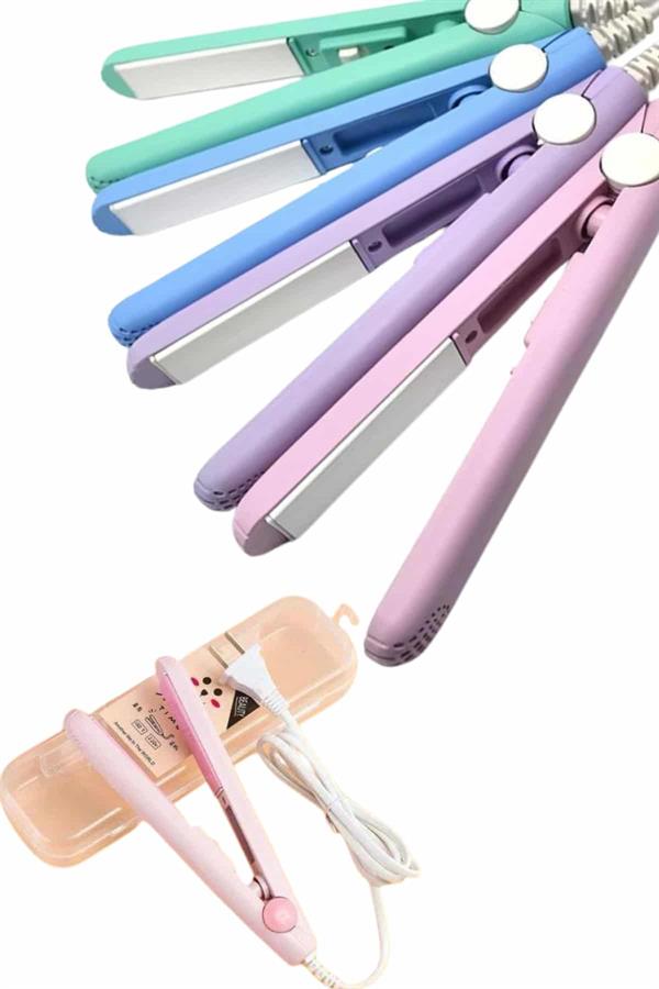 Seyahat Tipi Taşınabilir Saç Düzleştirici Saç Şekillendirici Yüksek Isı Ayarlı - Görsel 4