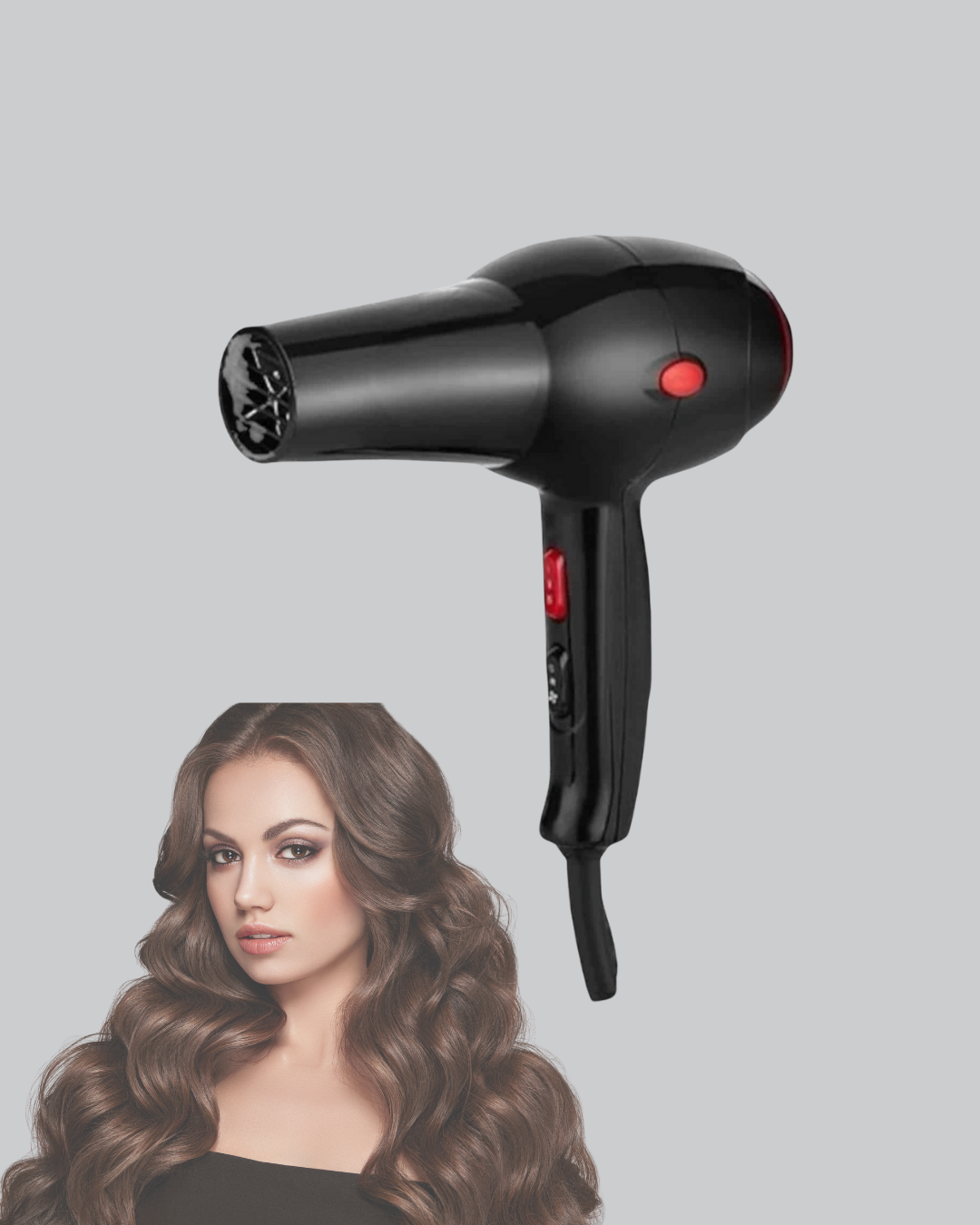 Profesyonel 2200W Fön Makinesi – AC Motorlu Hızlı Kurutma Hafif Tasarım - Görsel 5