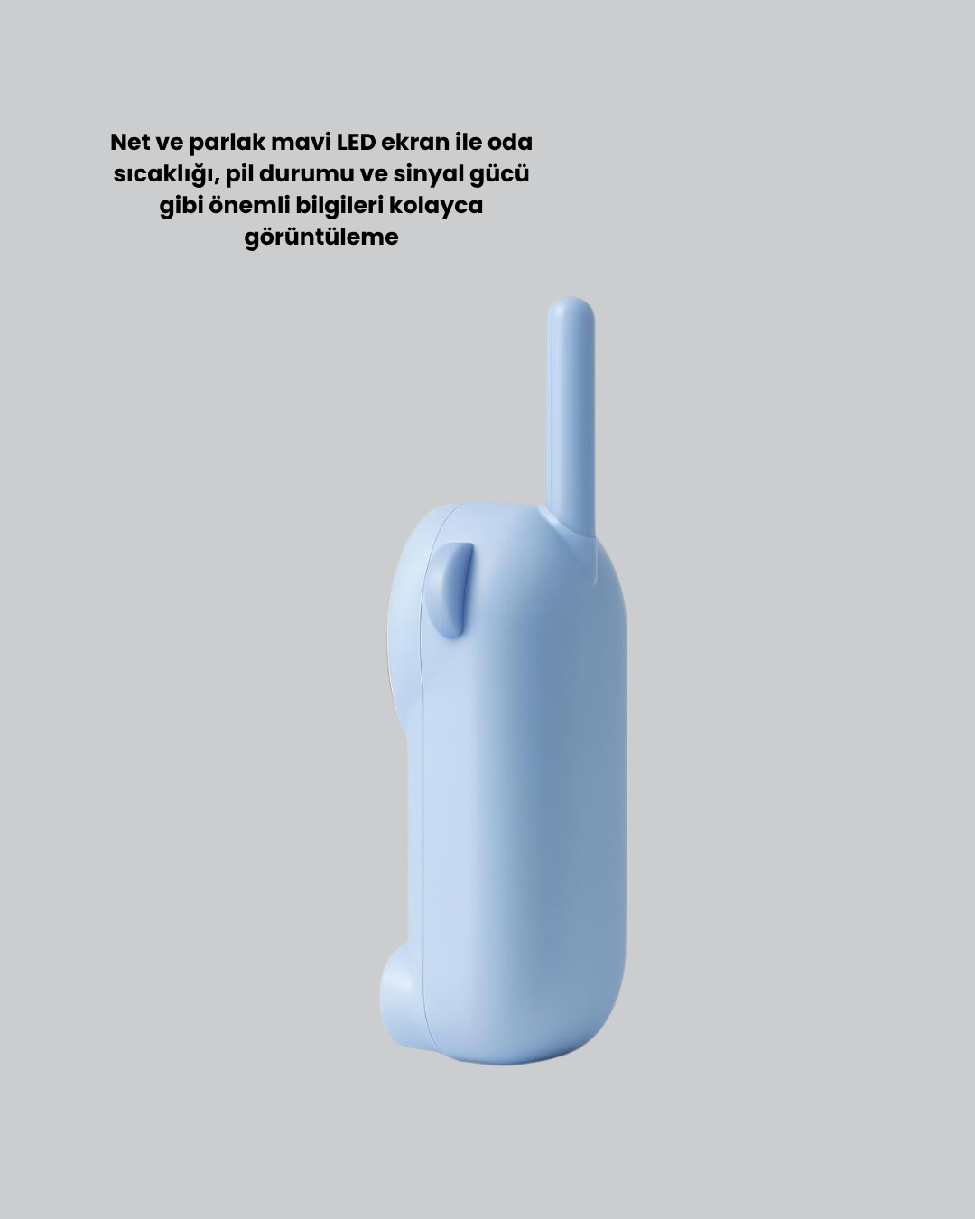 USB Şarjlı Çocuk Telsizi – Renkli Ekran VOX Modu Kompakt Tasarım - Görsel 3