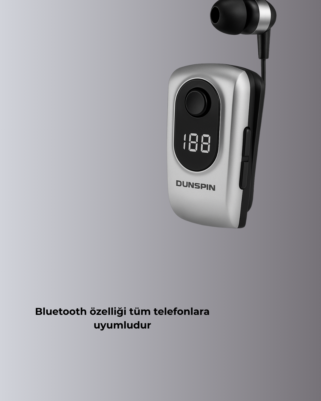 Kablosuz Bluetooth 5.2 Kulaklık – Titreşimli Uyarı ve Uzun Pil Ömrü - Görsel 3