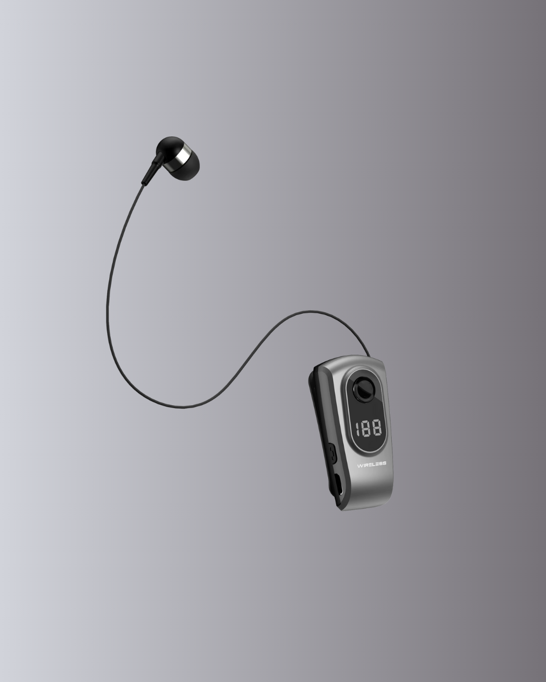 Titreşimli Bluetooth Kulaklık – Uzun Pil Ömrü Dijital Ekranlı Kablosuz Tasarım - Görsel 4