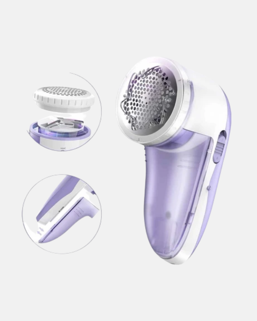 Taşınabilir Şarjlı Tiftik Toplayıcı – Çıkarılabilir Hazneli Anti-Statik Fırçalı - Görsel 2