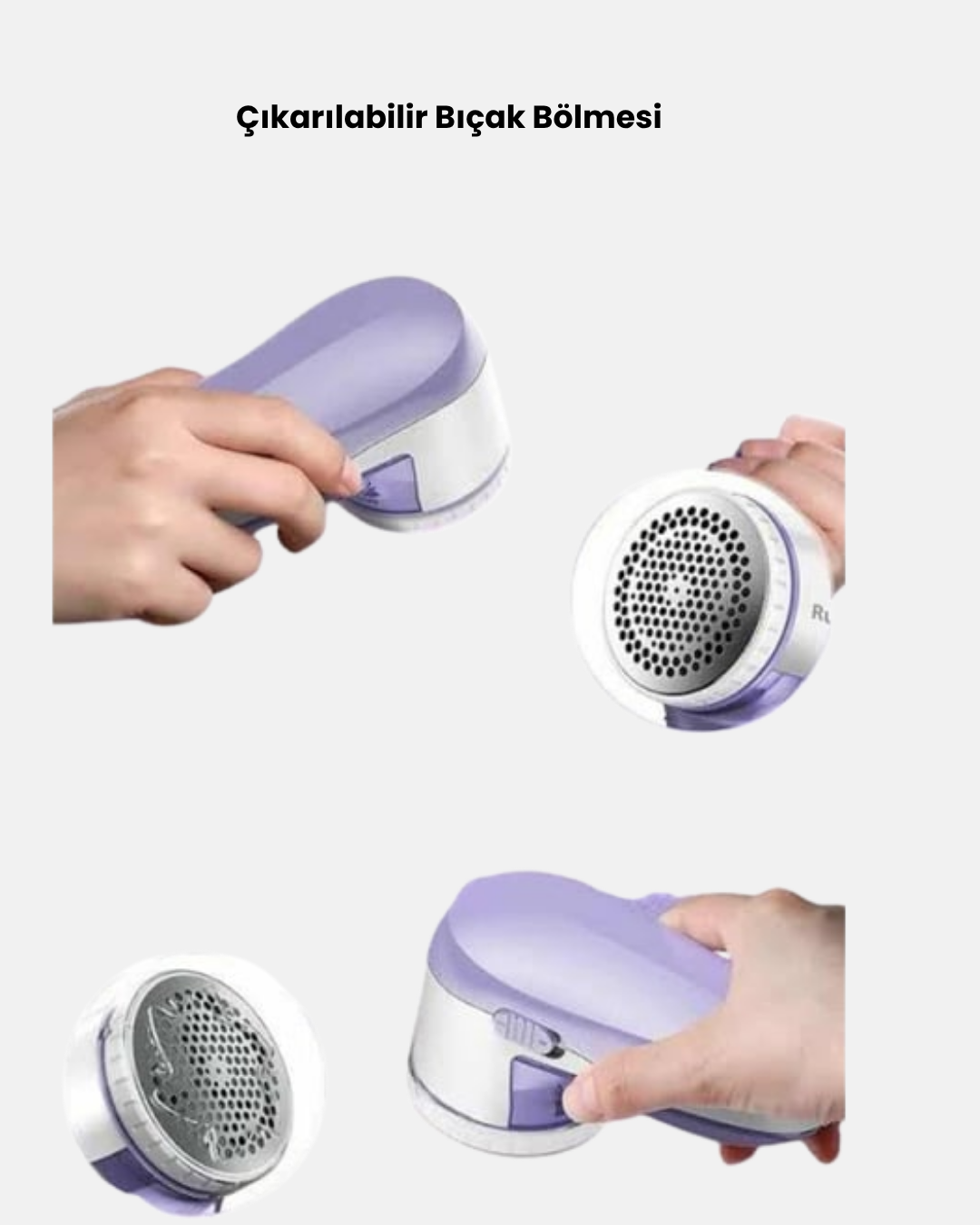 Taşınabilir Şarjlı Tiftik Toplayıcı – Çıkarılabilir Hazneli Anti-Statik Fırçalı - Görsel 5