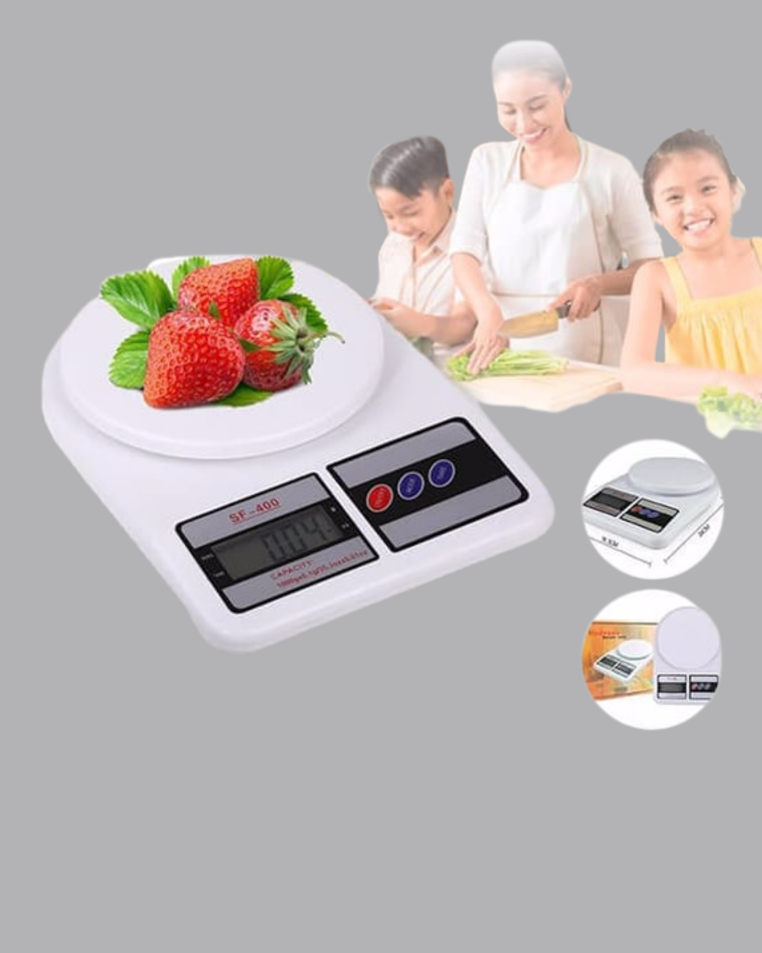 Taşınabilir Hassas Tartı – 5kg Kapasite 1g Ölçüm Gram ve Ons Desteği - Görsel 5