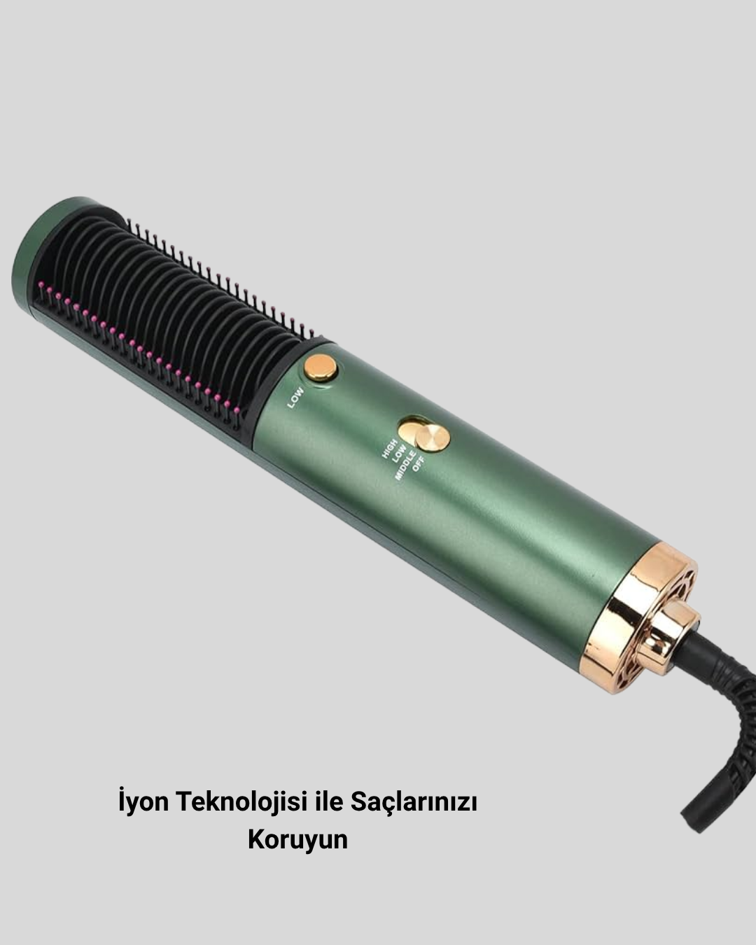 200°C Seramik Plakalı Saç Düzleştirici – Elektriklenme Önleyici İyon Teknolojisi - Görsel 4