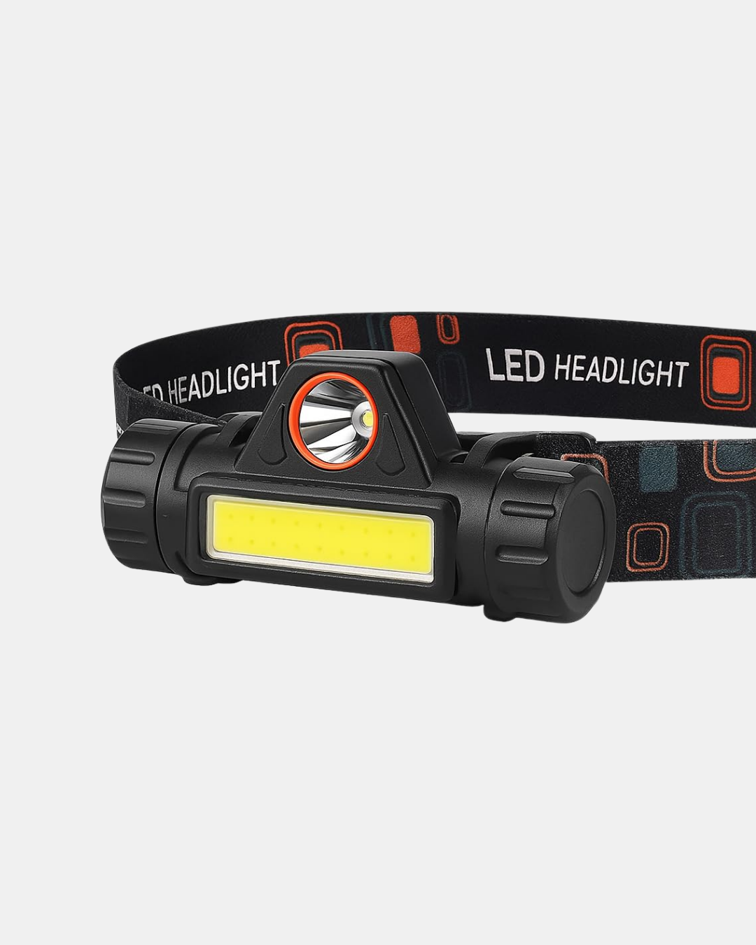 Şarjlı LED Kafa Feneri – Çift Fonksiyonlu 200LM Işık Gücü IP44 Suya Dayanıklı - Görsel 2