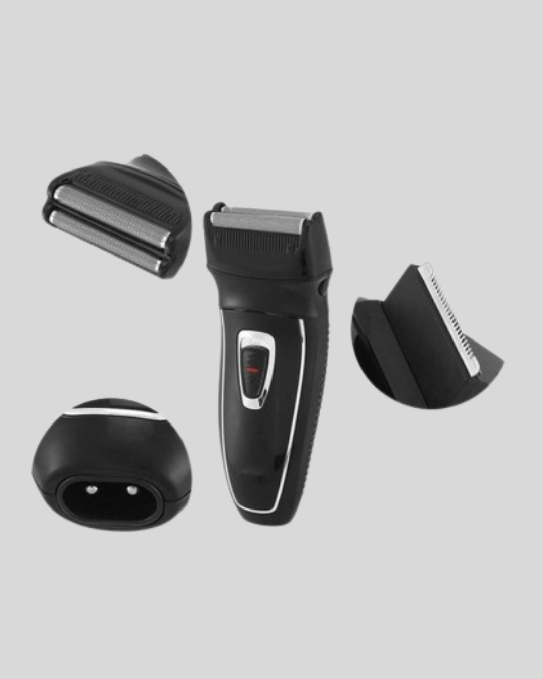Profesyonel Şarjlı Saç ve Sakal Tıraş Makinesi – Çelik Bıçaklı Ayarlanabilir Başlıklı Kablosuz - Görsel 2