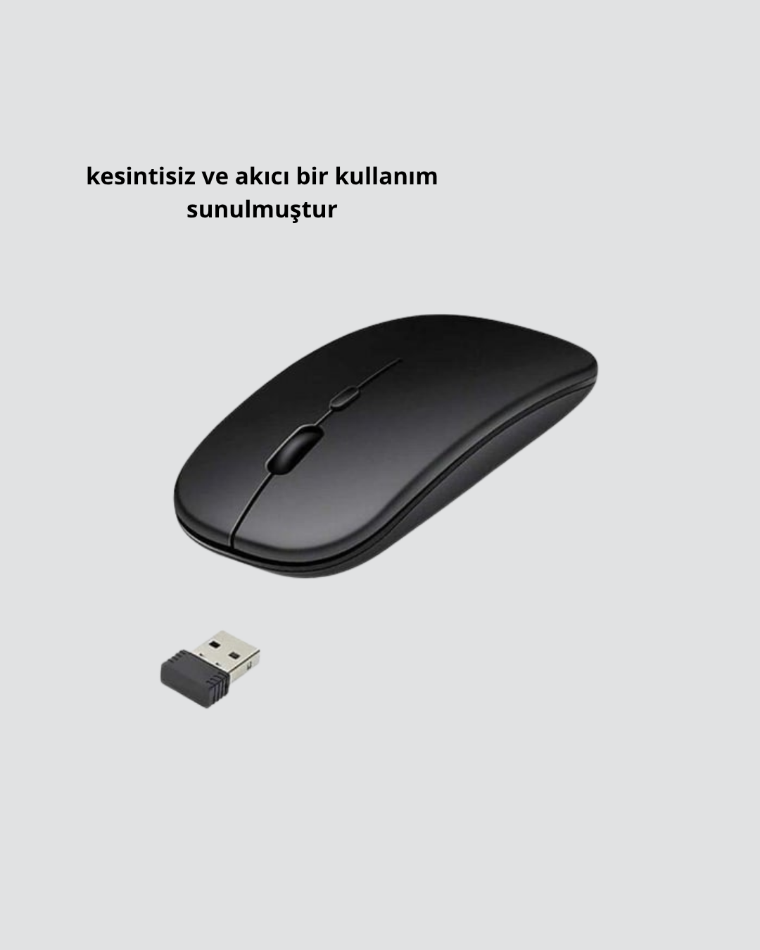 Kablosuz Oyuncu Mouse – Anlık DPI Geçişi Gelişmiş Sensör Hassas ve Akıcı Kontrol - Görsel 4