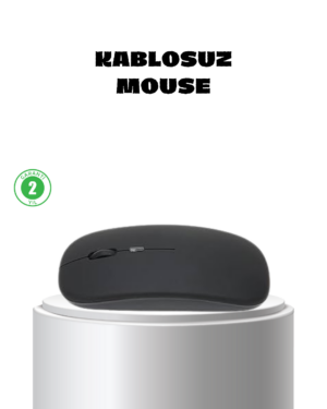 Kablosuz Oyuncu Mouse –  Gelişmiş Optik Sensör Profesyonel ve Oyun Kullanımına Uygun