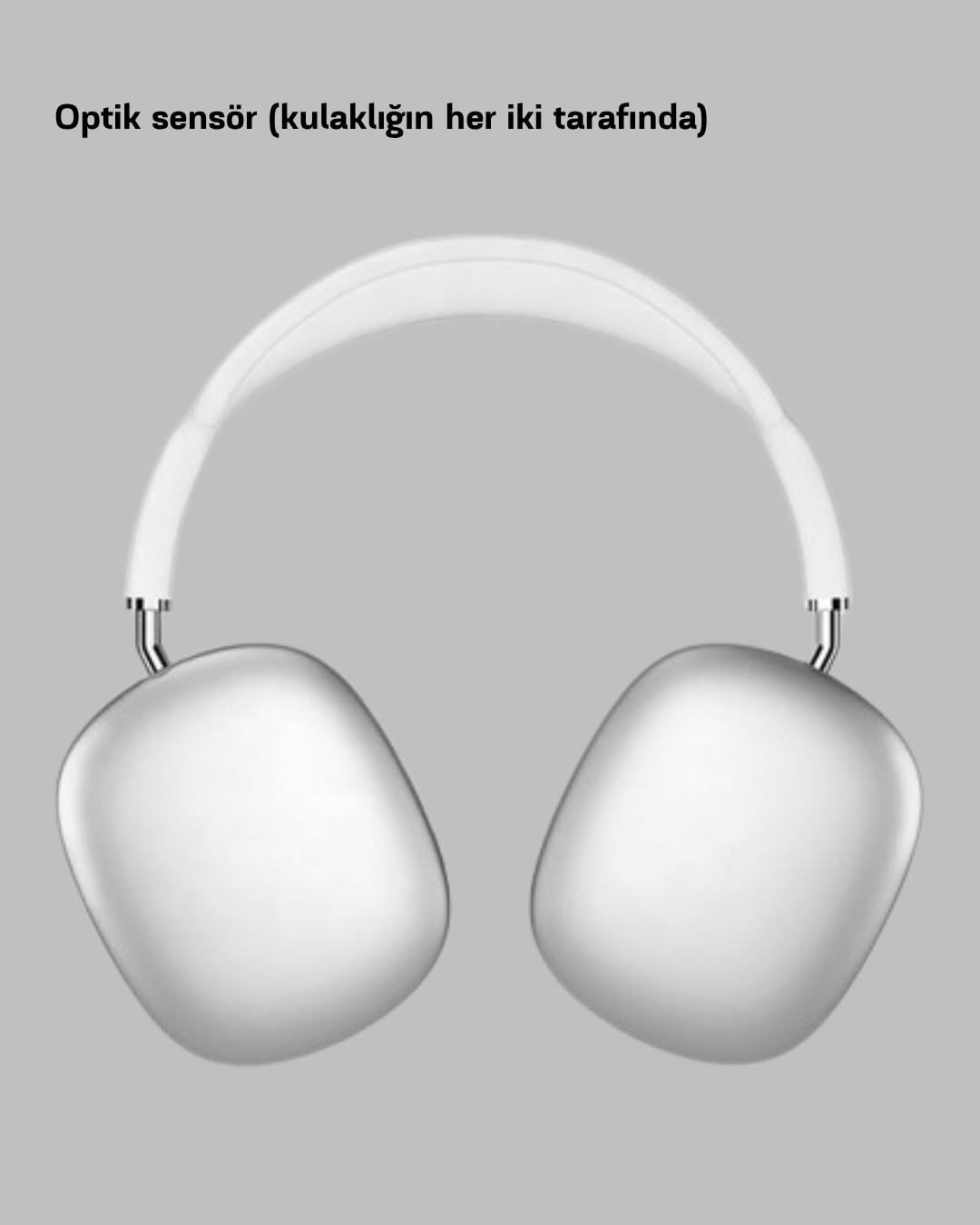P9 Pro Plus Bluetooth Kulak Üstü Kulaklık –Gürültü Engelleme ve 5 Saat Dinleme Süresi - Görsel 4
