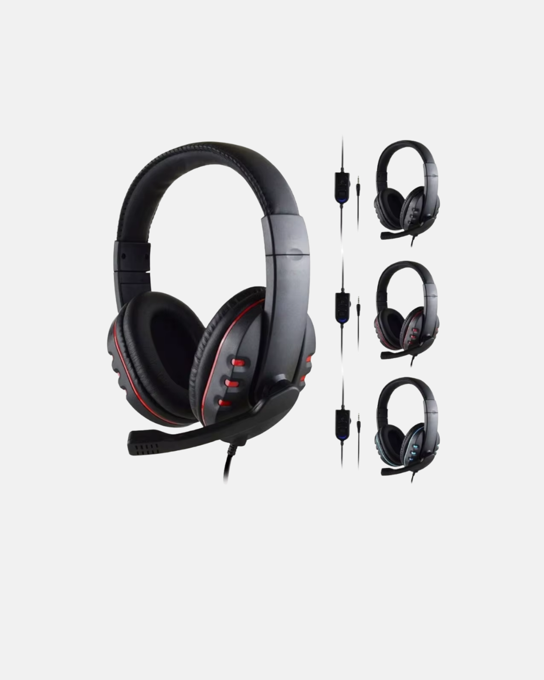 Rahat ve Dayanıklı Mikrofonlu Oyun Kulaklığı – Stereo Ses Ayarlanabilir Kafa Bandı - Görsel 4