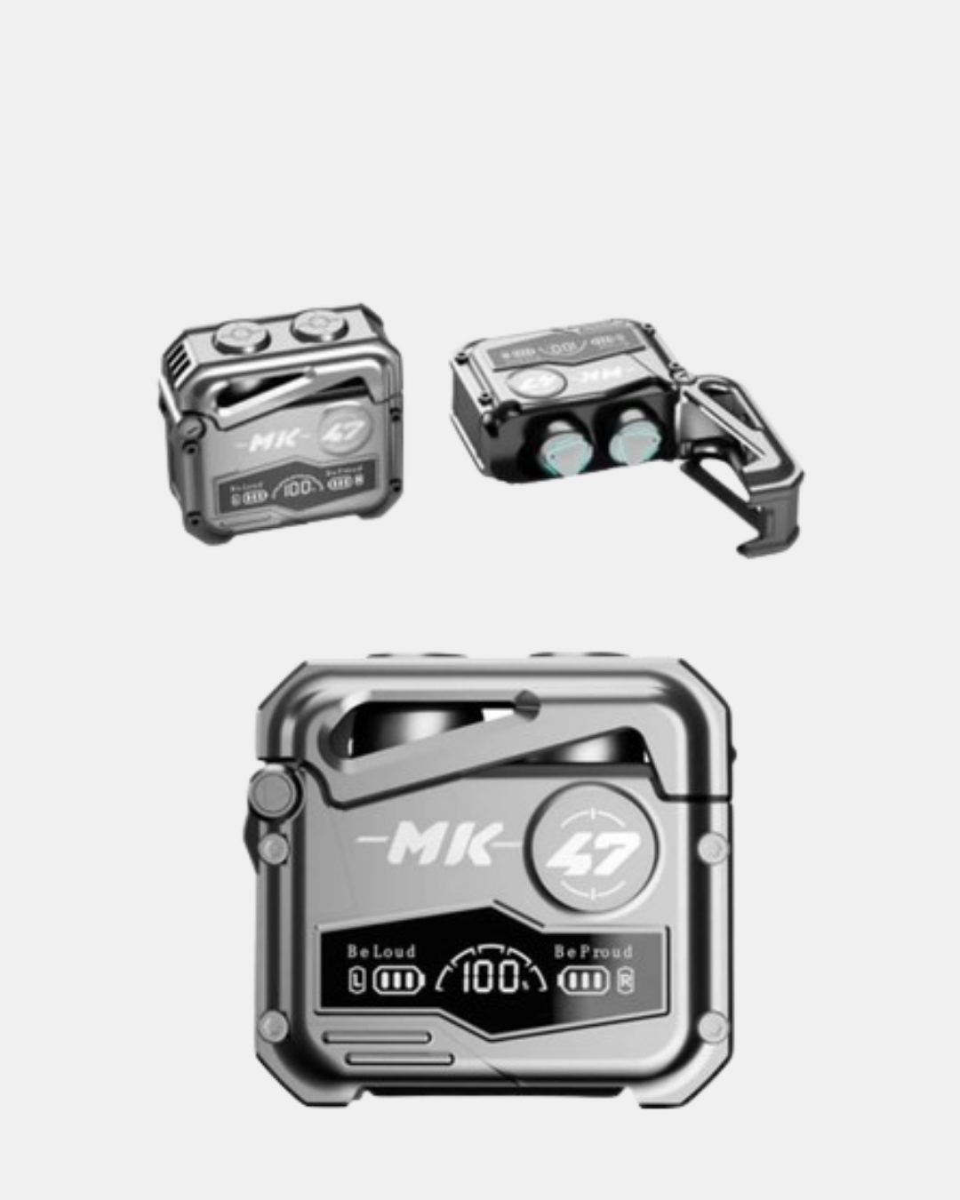 Kablosuz Spor Kulaklık – Düşük Gecikmeli Oyun Modu Powerbank Şarj Kutusu - Görsel 2