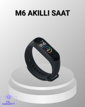 Akıllı Bileklik – Adım Sayar Kalp Atış Ölçer Uyku Takipli ve Suya Dayanıklı