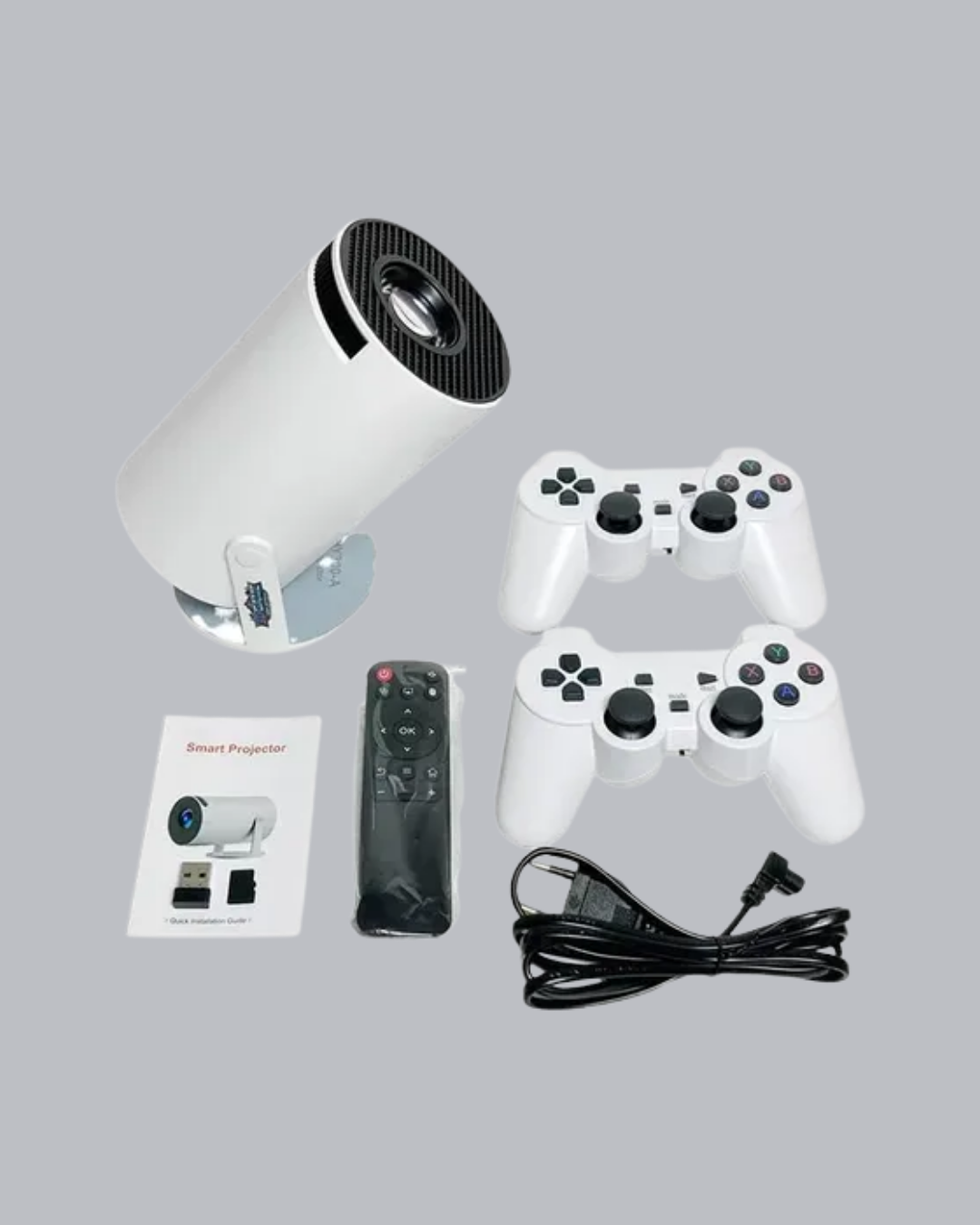 4K Wi-Fi 6 Projeksiyon Cihazı – 10.000+ Oyun Desteği Kablosuz Bağlantı ve Çoklu Giriş Portları - Görsel 5