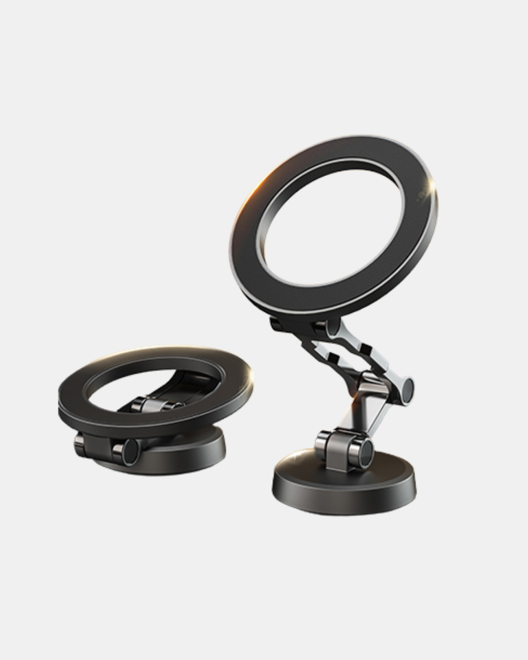 360° Dönebilen Katlanır Manyetik Araç Telefon Tutucu – MagSafe Uyumlu Kompakt ve Şık Tasarım - Görsel 2