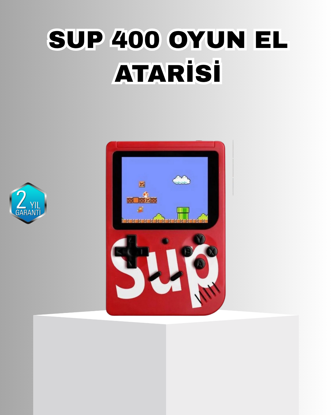 SUP Game Box El Konsolu – 500 Oyunlu TV Bağlantılı 5 Saat Oyun Süresi
