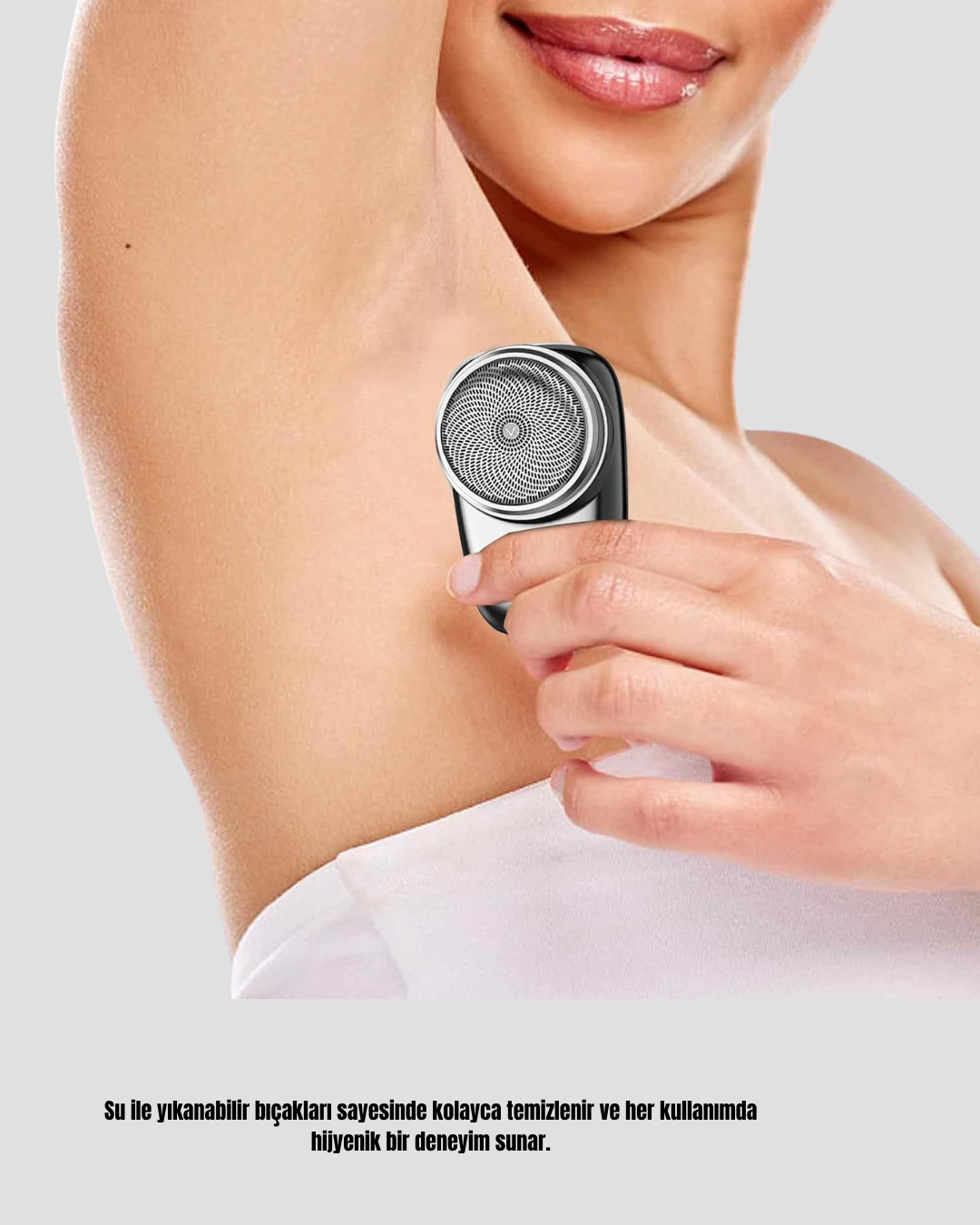 Taşınabilir Şarjlı Mini Tıraş Makinesi – Hassas Kesim Hızlı Şarj Kolay Temizlik - Görsel 5