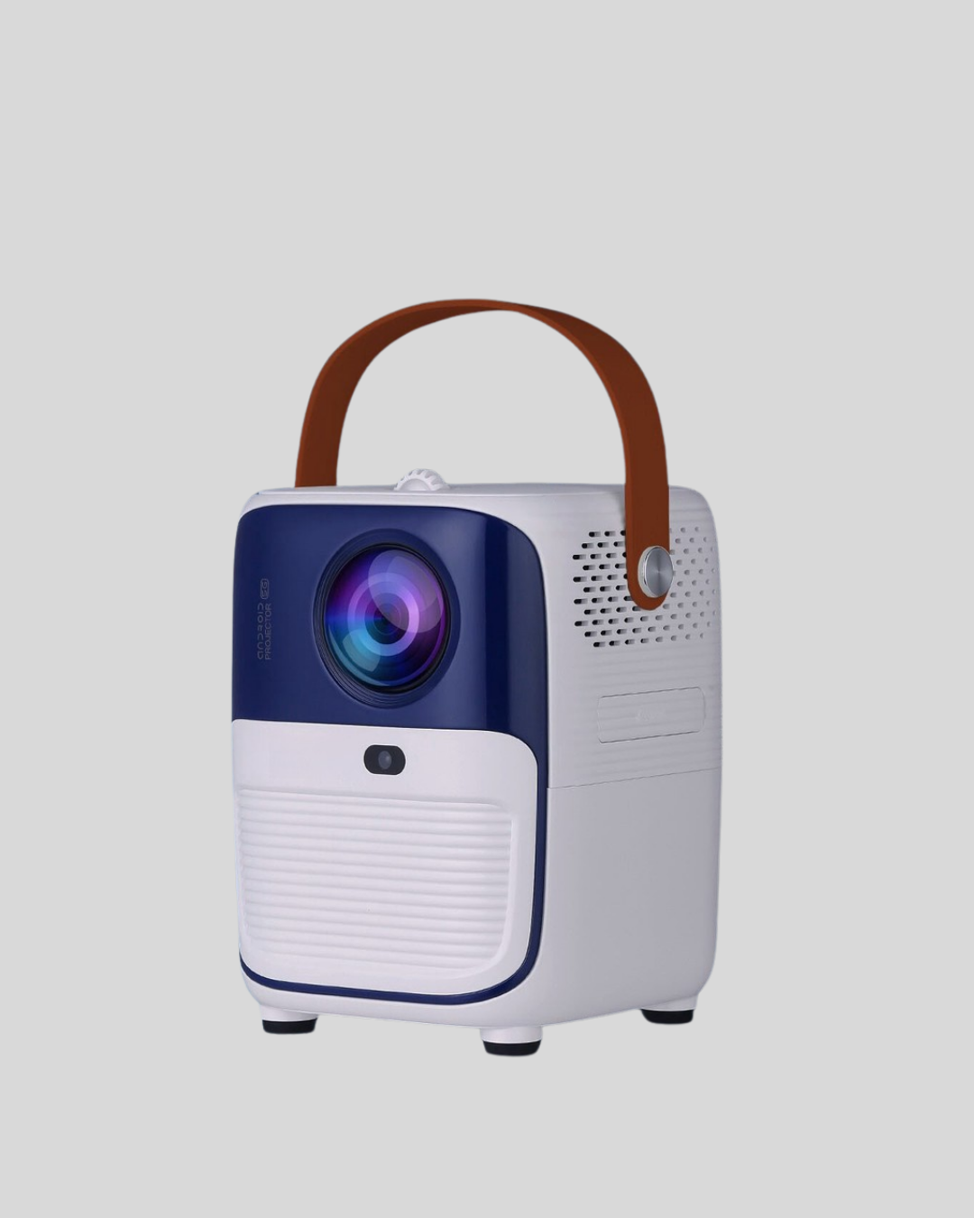 Taşınabilir 1080P HD Akıllı Projektör – 64GB Dahili Hafıza 2GB RAM Uzaktan Kumandalı - Görsel 2