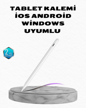 Manyetik Dokunmatik Kalem – Bluetooth Gerektirmeyen Type-C Şarjlı iPad ve Android Uyumlu Hassas Stylus