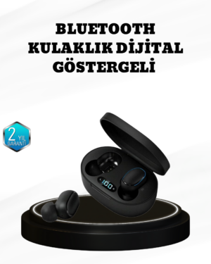 Kablosuz Bluetooth Kulaklık – Gürültü Önleyici Suya Dayanıklı Mikrofonlu Uzun Pil Ömürlü