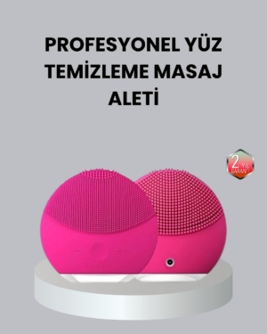 3 Fonksiyonlu Yüz Temizleme ve Masaj Cihazı – Su Geçirmez Şarjlı Ölü Deri Temizleyici ve Cilt Yenileyici