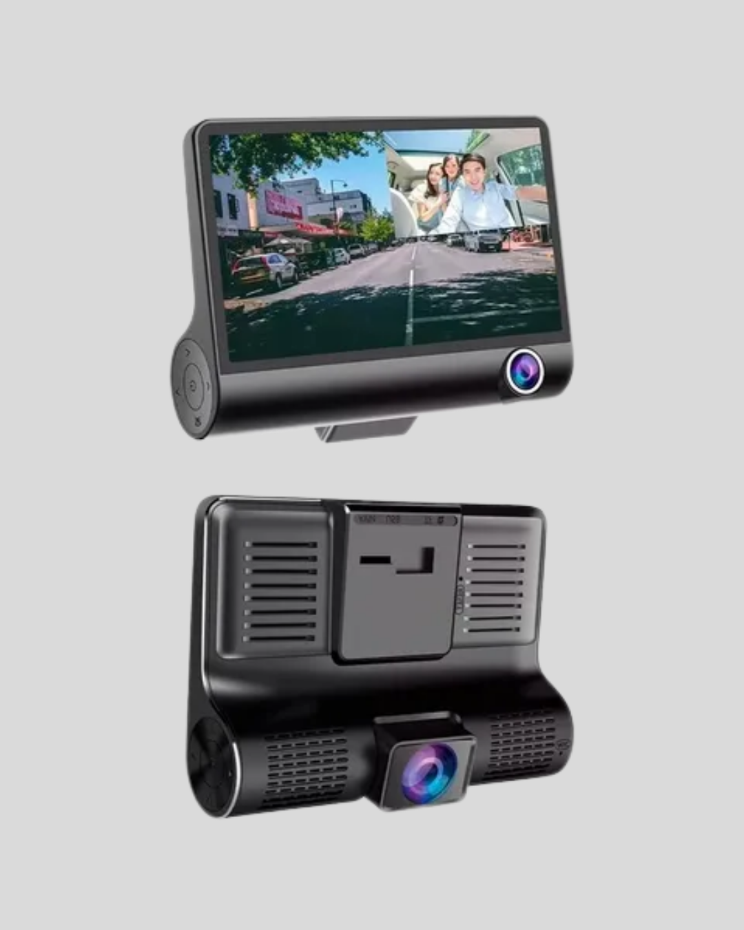 Araç Kamerası 3’lü Full HD DVR 1080P Gece Görüşlü ve G-Sensörlü - Görsel 3