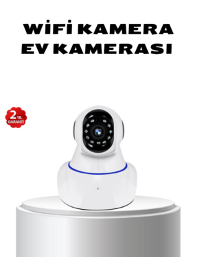 Full HD Akıllı IP Kamera – Gece Görüşlü Hareket Sensörlü Çift Yönlü Ses ve Online Kayıt Özellikli