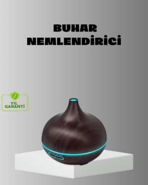 Aromaterapi Difüzörü 550 ml Ultrasonik Nemlendirici Otomatik Kapanma Özellikli