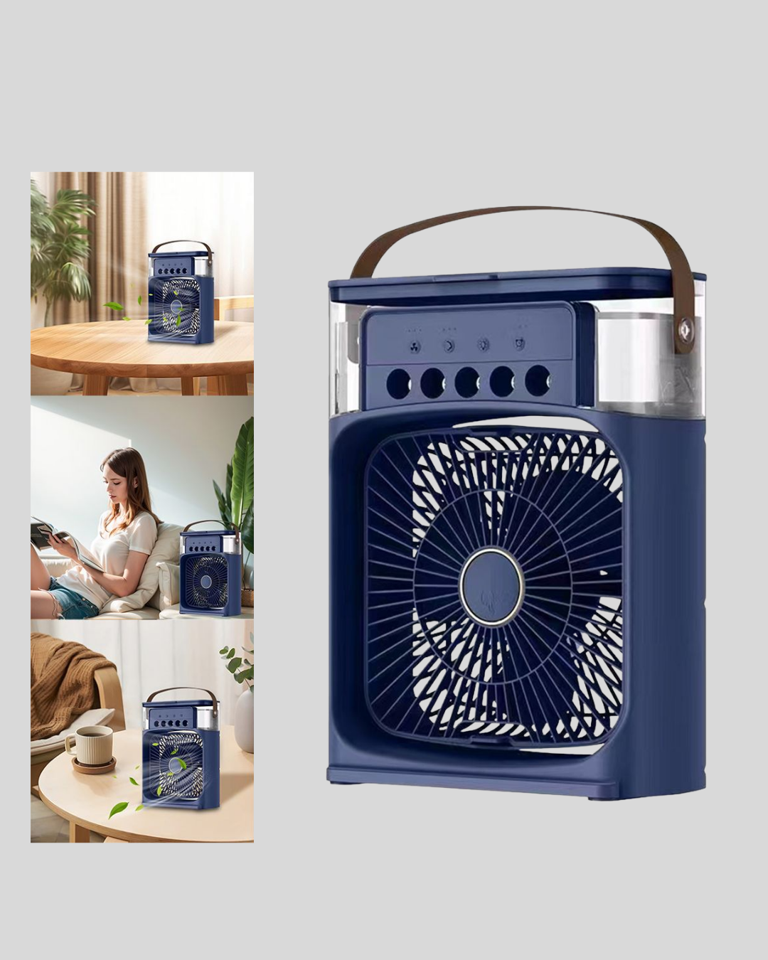 Turbo Teknolojili Ayarlanabilir Sessiz Masa ve Ofis Fanı - Görsel 4