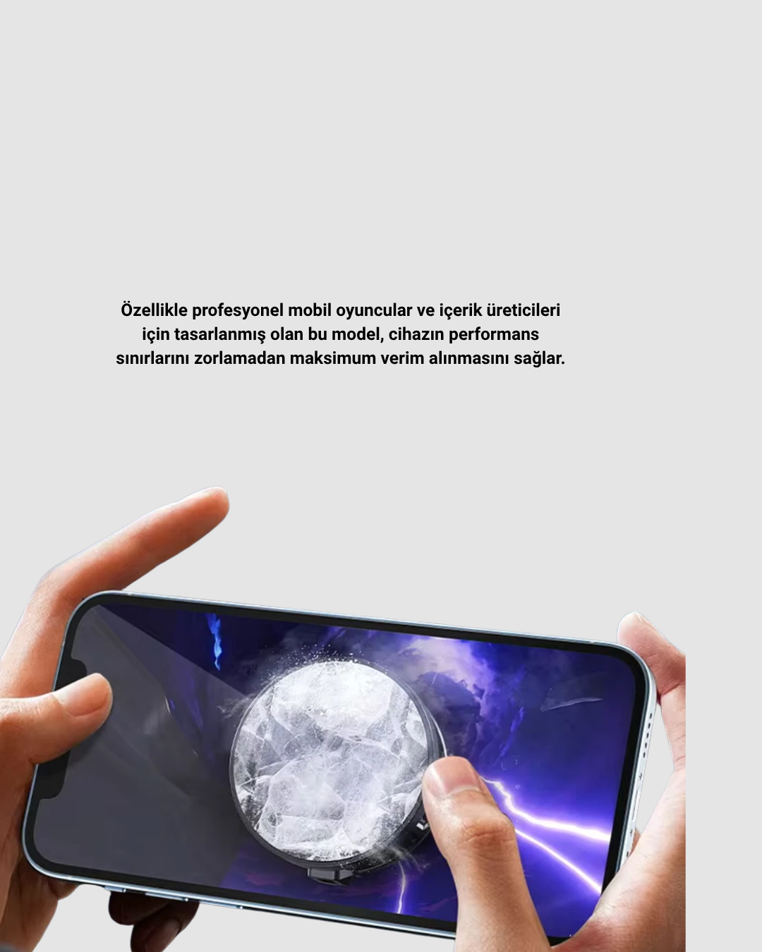 Yarı İletken Telefon Soğutucu Hızlı Soğutma ve Sessiz Performanslı - Görsel 3