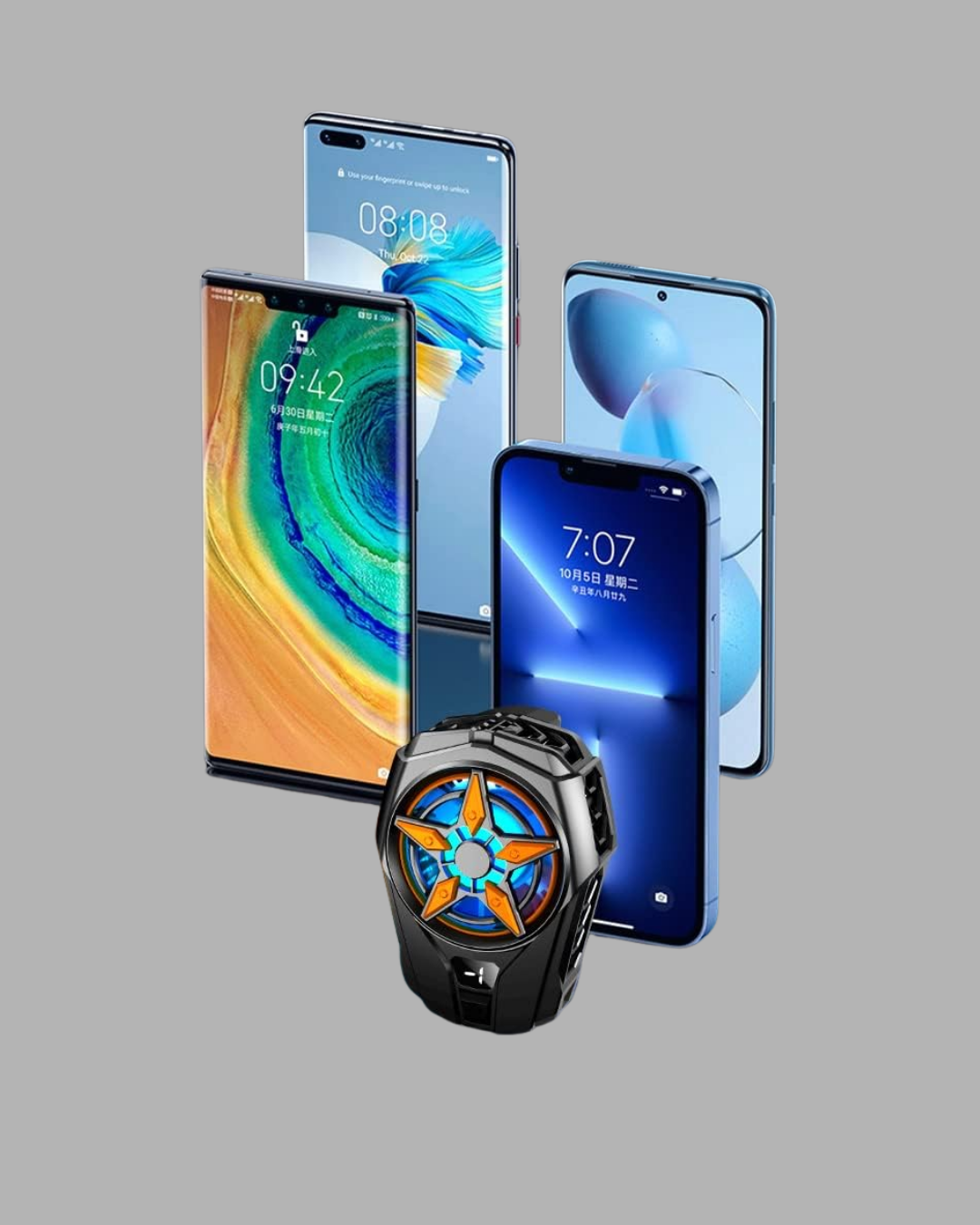 Cep Telefonu Radyatörü Yarı İletken Hızlı Soğutma ve Dijital Ekran Kontrollü - Görsel 4