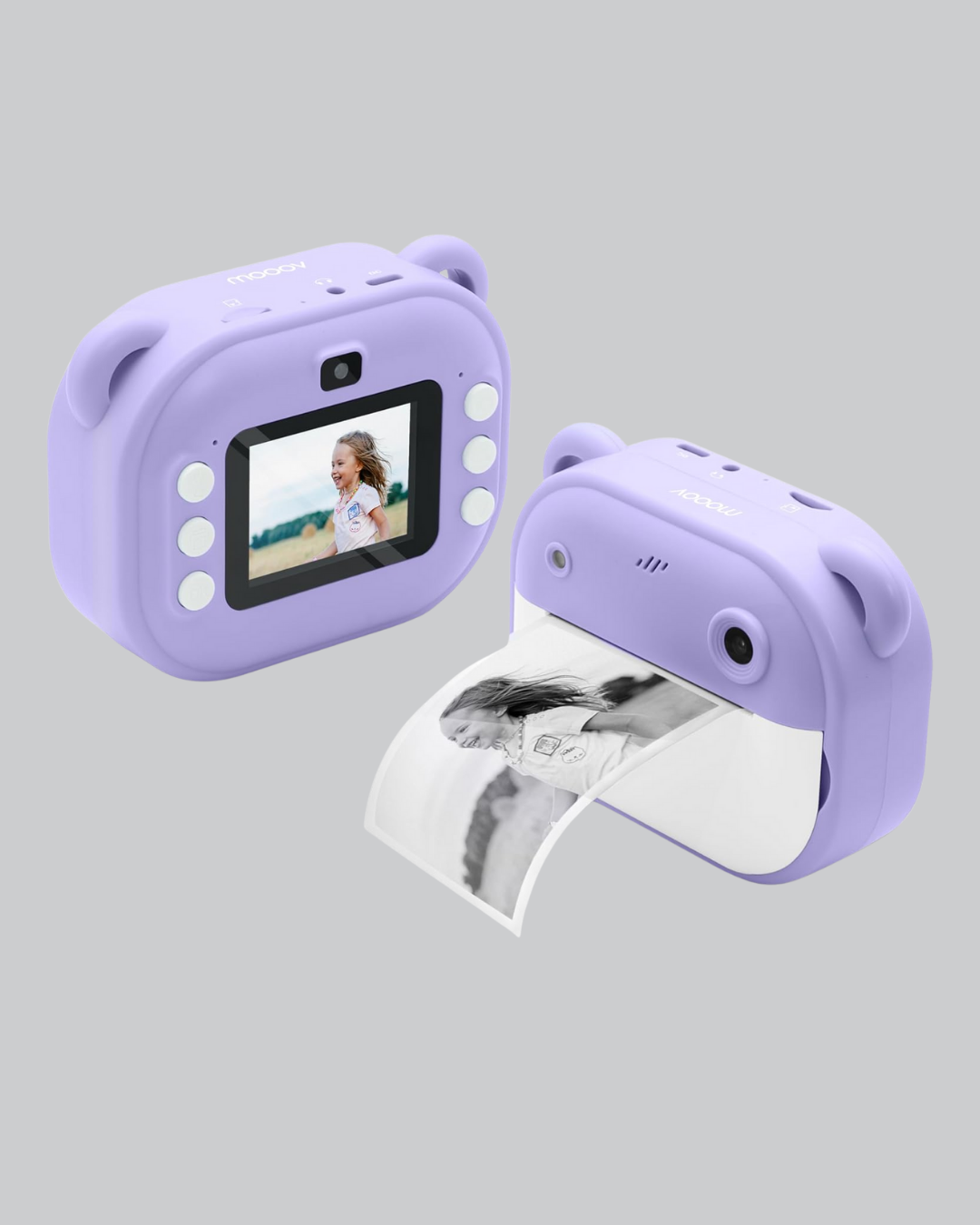 Eğlenceli Şipşak Çocuk Kamerası – Oyun Müzik ve 18 Efektli Anında Baskı - Görsel 4