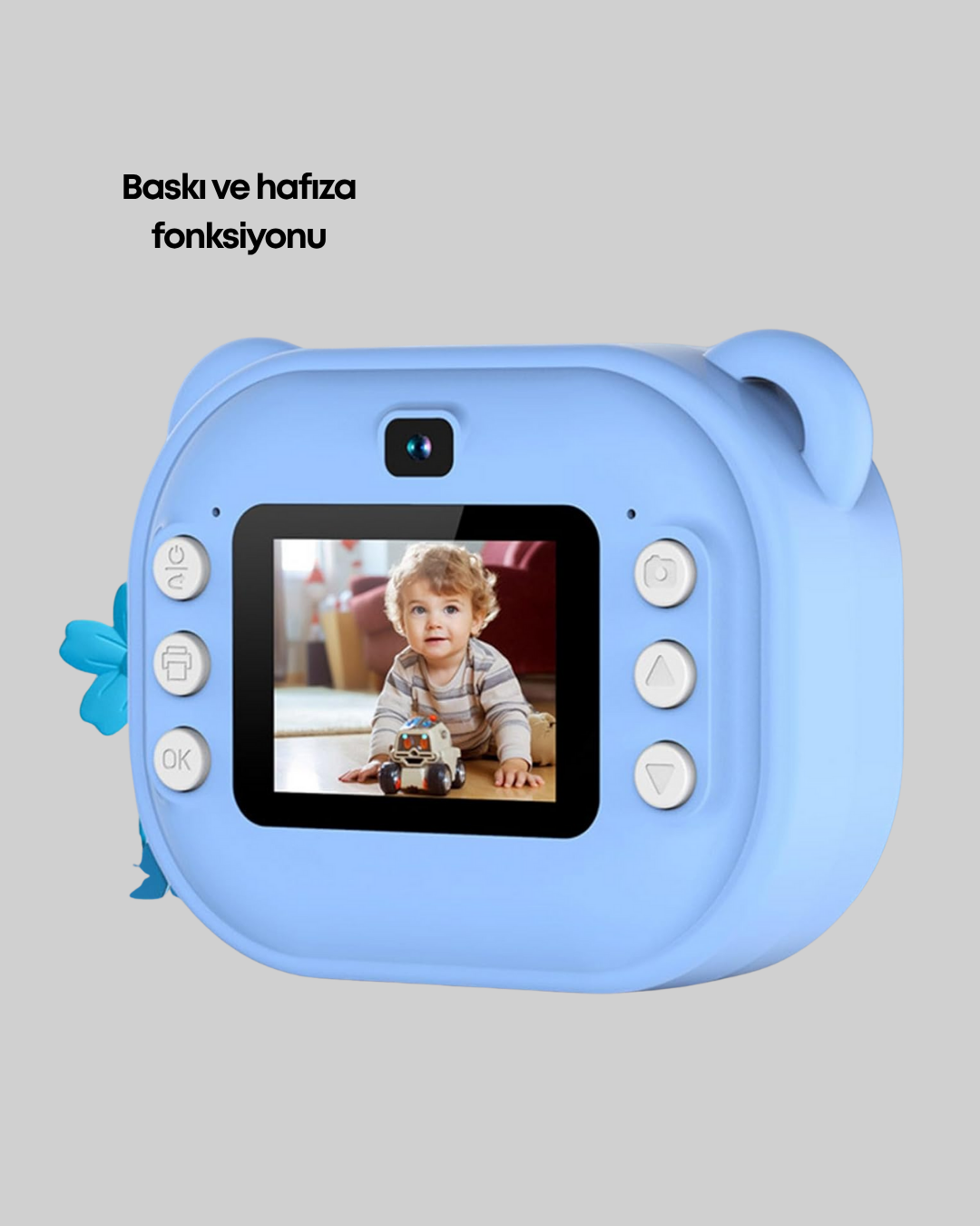 Çocuk Şipşak Kamera – 24MP HD Çift Lensli Termal Baskı Teknolojili - Görsel 2