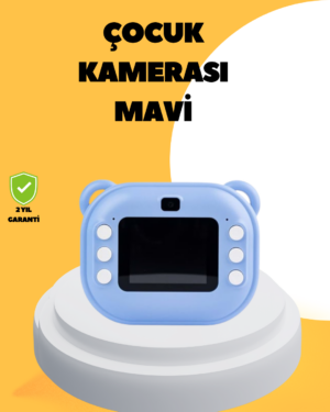 Anında Baskı Özellikli Şipşak Kamera – 24MP HD Çift Lensli 32GB Hafızalı