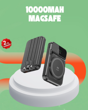 10000 mAh Kablosuz Hızlı Şarj Destekli Powerbank – 15W PD20W Type-C Girişli