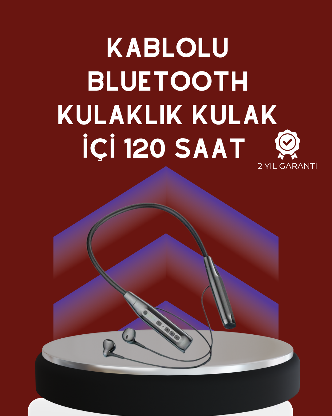 Kablosuz Bluetooth Kulaklık – Net Ses Kalitesi Dokunmatik Tuş Gürültü Azaltıcı Mikrofon