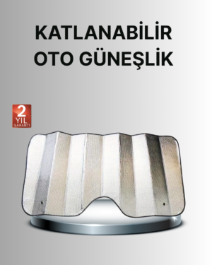 Katlanabilir Araba Güneşliği – UV Işınlarına Karşı Maksimum Koruma