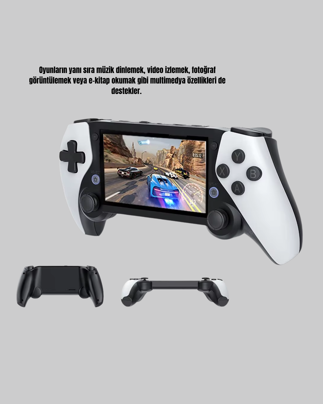 Taşınabilir Retro Oyun Konsolu – 4.3 İnç Ekran 64 GB Hafıza ve Klasik Oyun Arşivi - Görsel 3