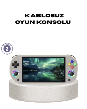 Taşınabilir Retro Oyun Konsolu – 5 İnç IPS Ekranlı 3000 mAh Şarjlı HD Destekli