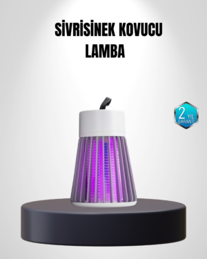 2000 mAh Şarjlı Sivrisinek Kovucu Lamba – Kimyasalsız Güvenli ve Taşınabilir