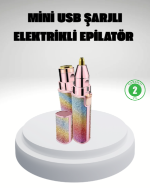 Şarjlı Mini Yüz ve Kaş Epilatörü – Ağrısız ve Hassas Temizlik