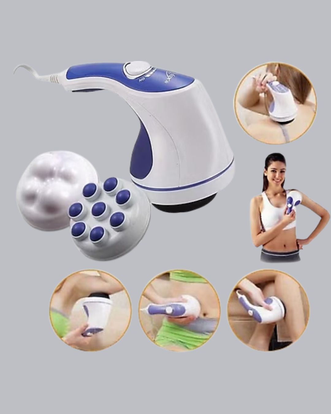 Titreşimli Yağ Yakıcı Masaj Cihazı – Ev Tipi Selülit Giderici - Görsel 3