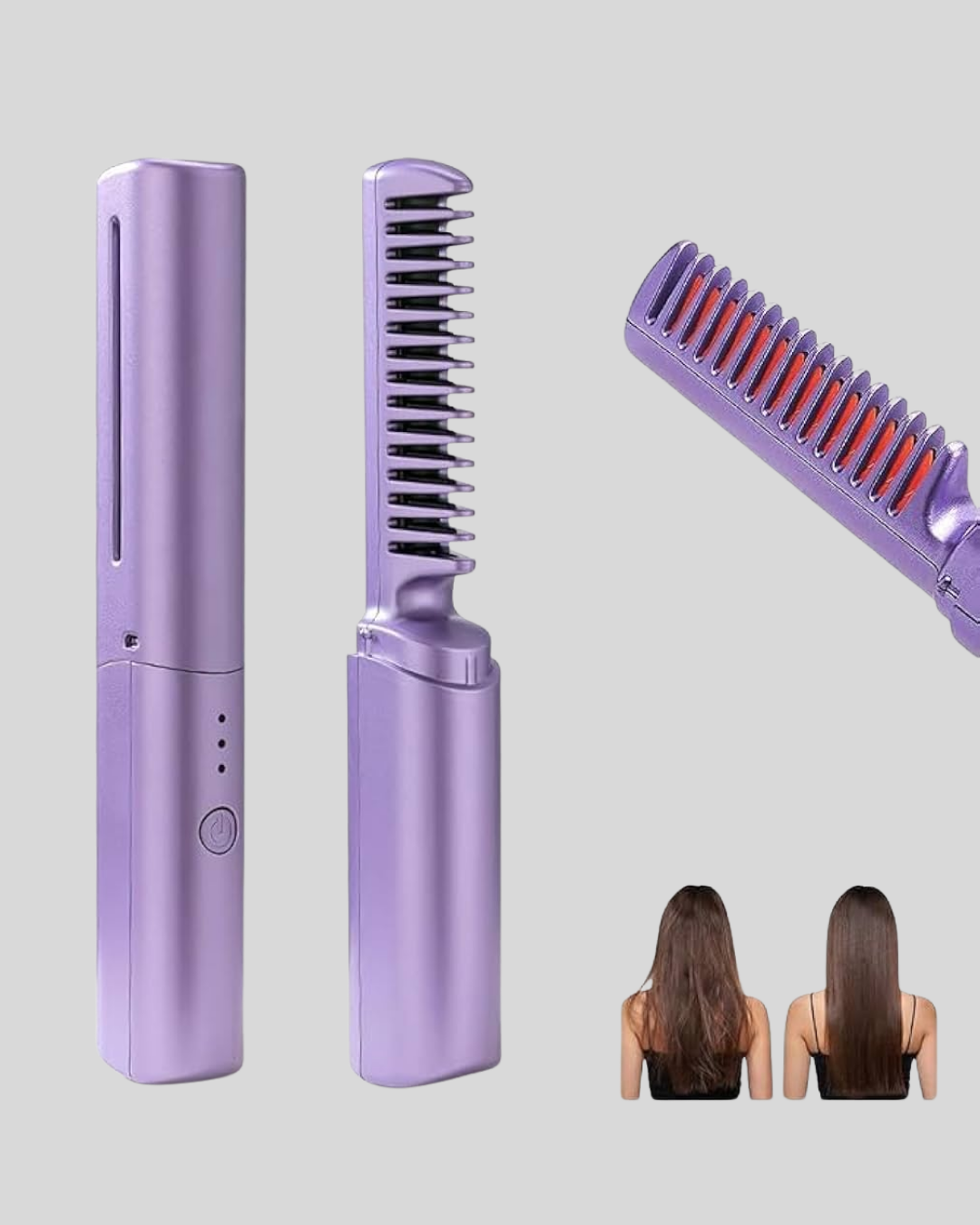 Profesyonel Saç Düzleştirici – Saç Tipine Göre Ayarlanabilir Sıcaklık ve Koruma - Görsel 2