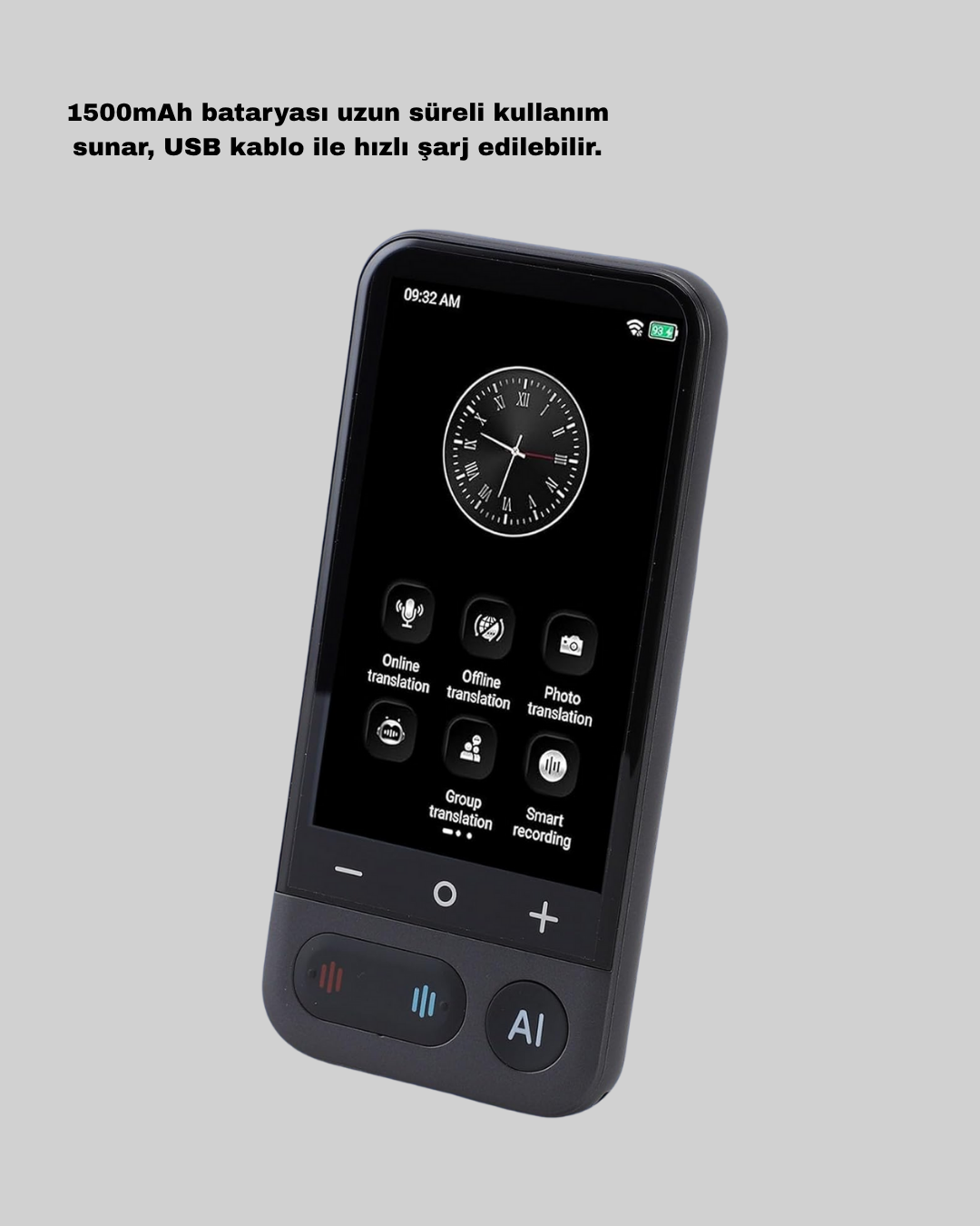 Akıllı Taşınabilir Tercüman – 17 Çevrimdışı 139 Çevrimiçi Dil Desteği - Görsel 4