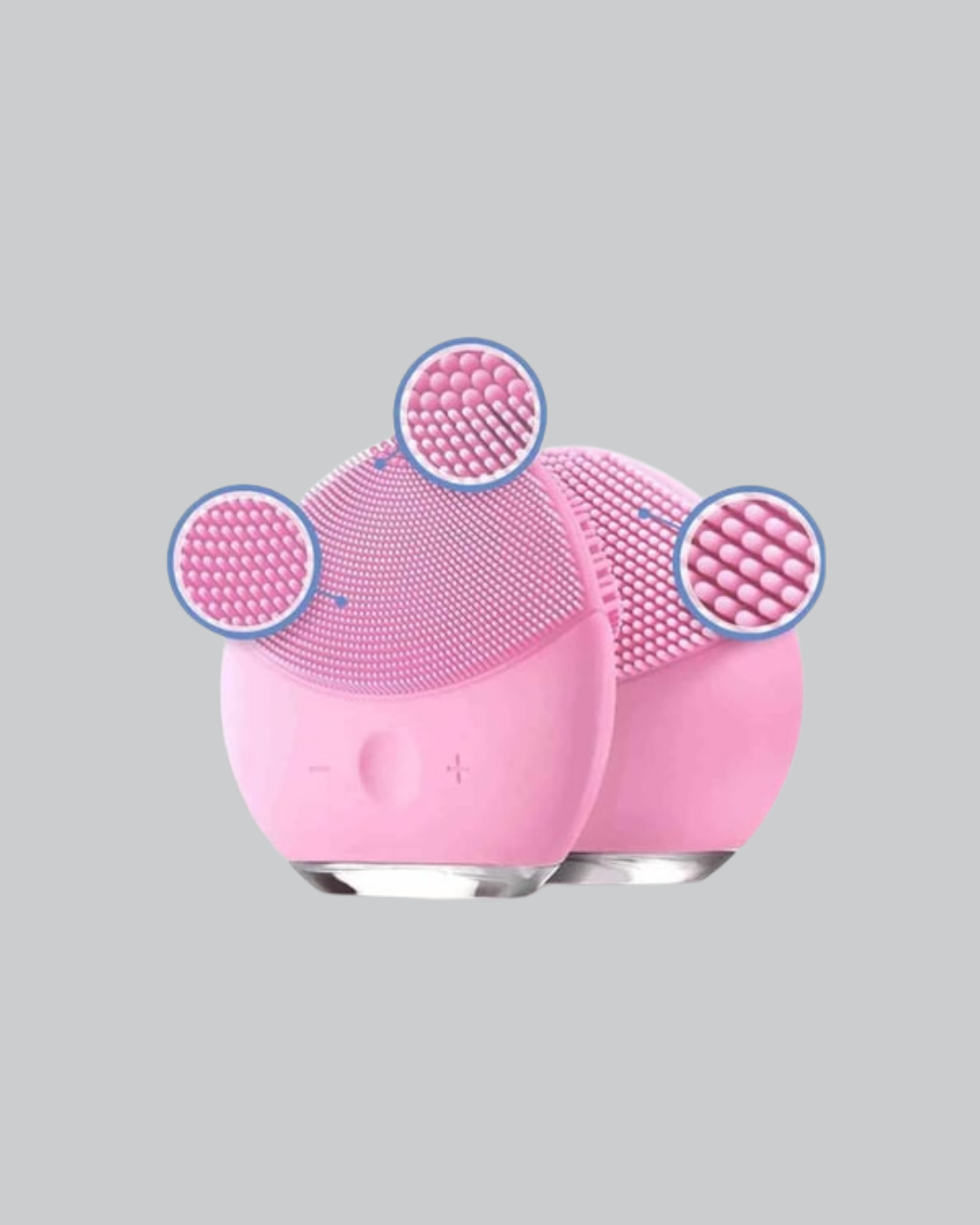 Silikon Yüz Temizleme ve Masaj Aleti – Su Geçirmez Taşınabilir ve Cilt Dostu - Görsel 5